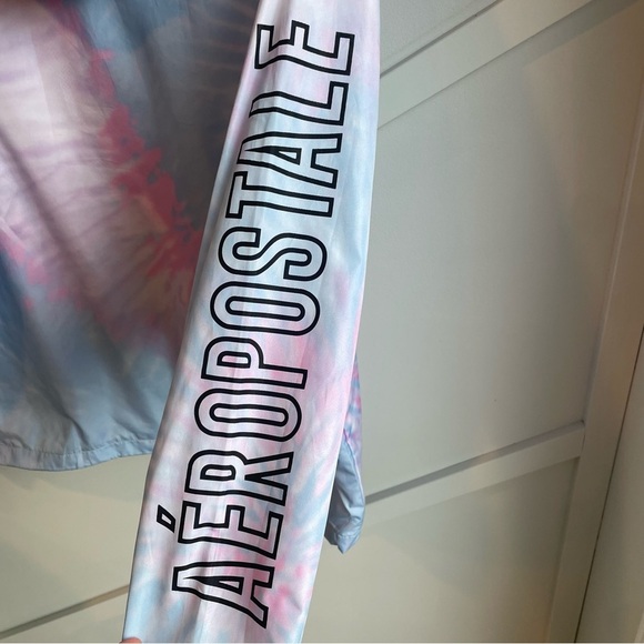 Aeropostaletale Rain Light Jacket Rainbow size M - Picture 6 of 10